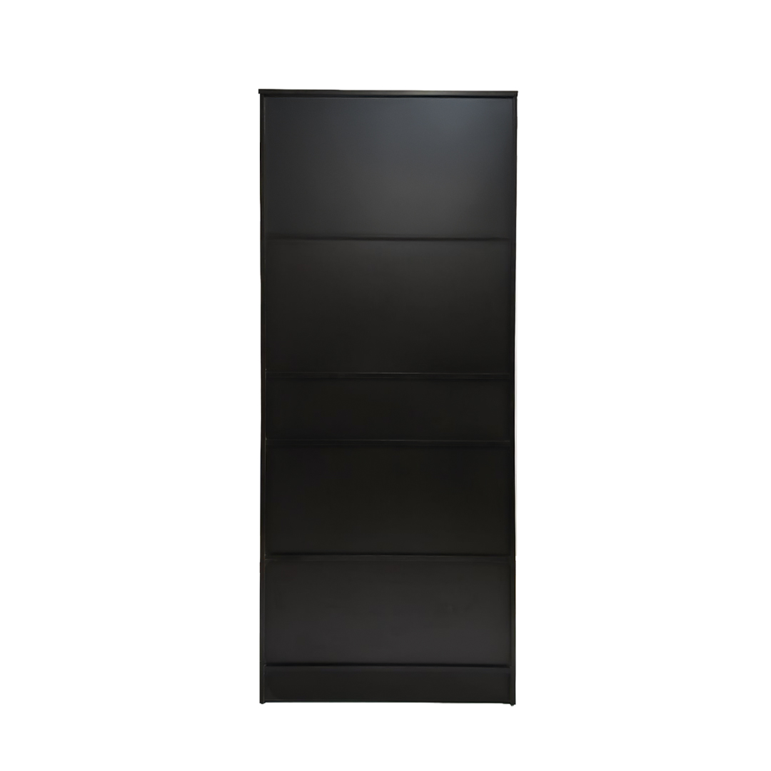 Verna 2 Door Wardrobe with Locker - Image 5