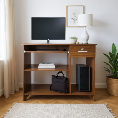 Leo Engineered Wood Computer Table